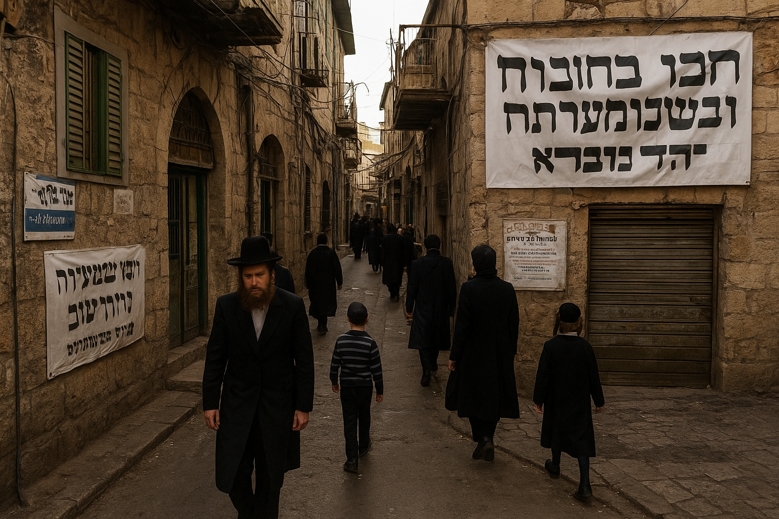 Квартал Меа-Шеарим - сердце религиозного Иерусалима