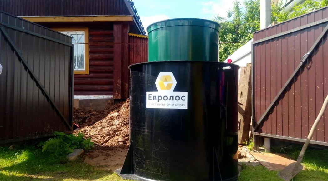 Установка септика в котловане