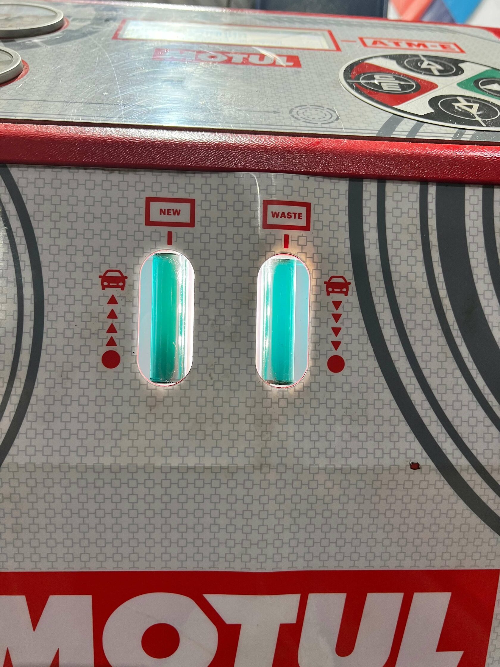 Результат аппаратной замены масла в вариаторе