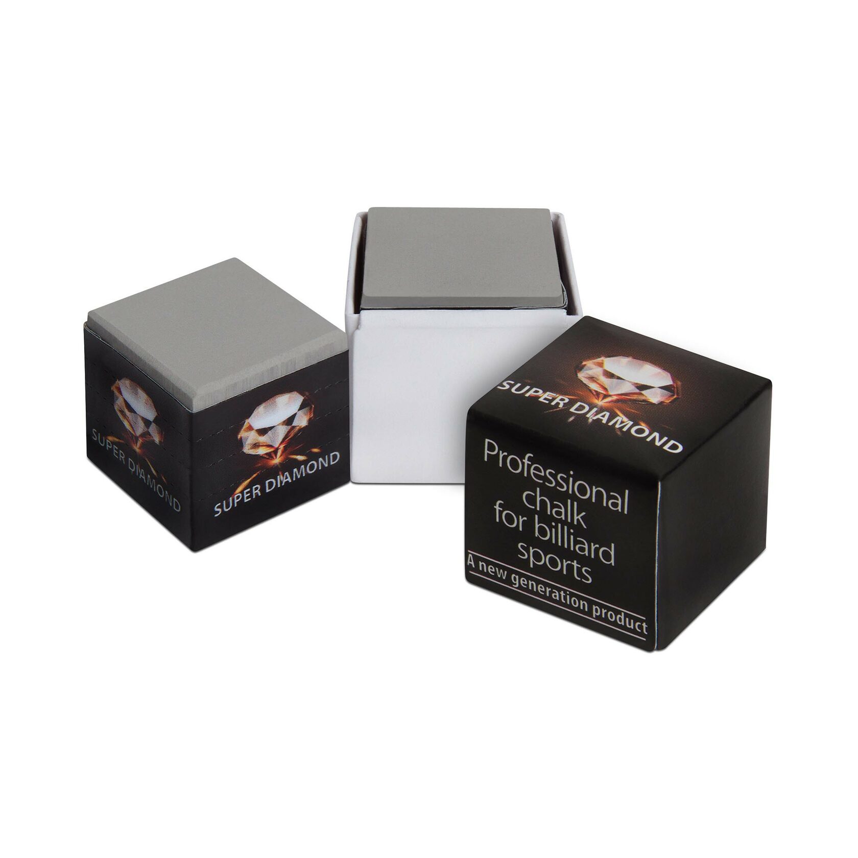 Бильярдный мел Super Diamond Grey