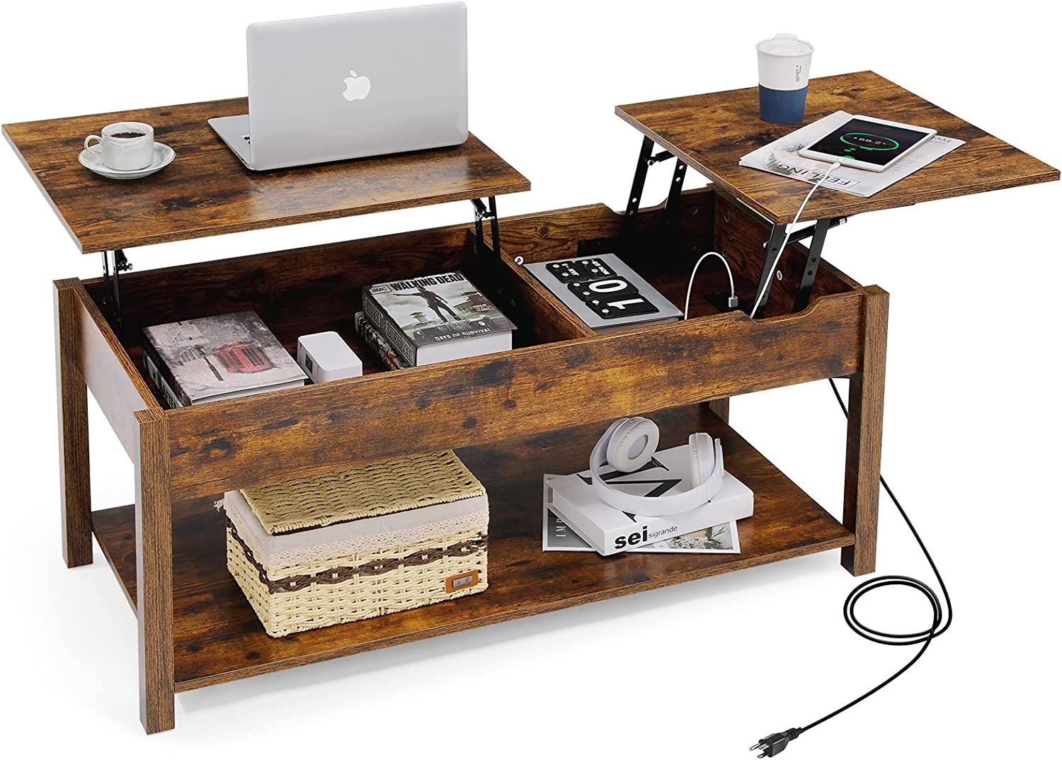 13 Best Double Lift Top Coffee Tables You’ll Love