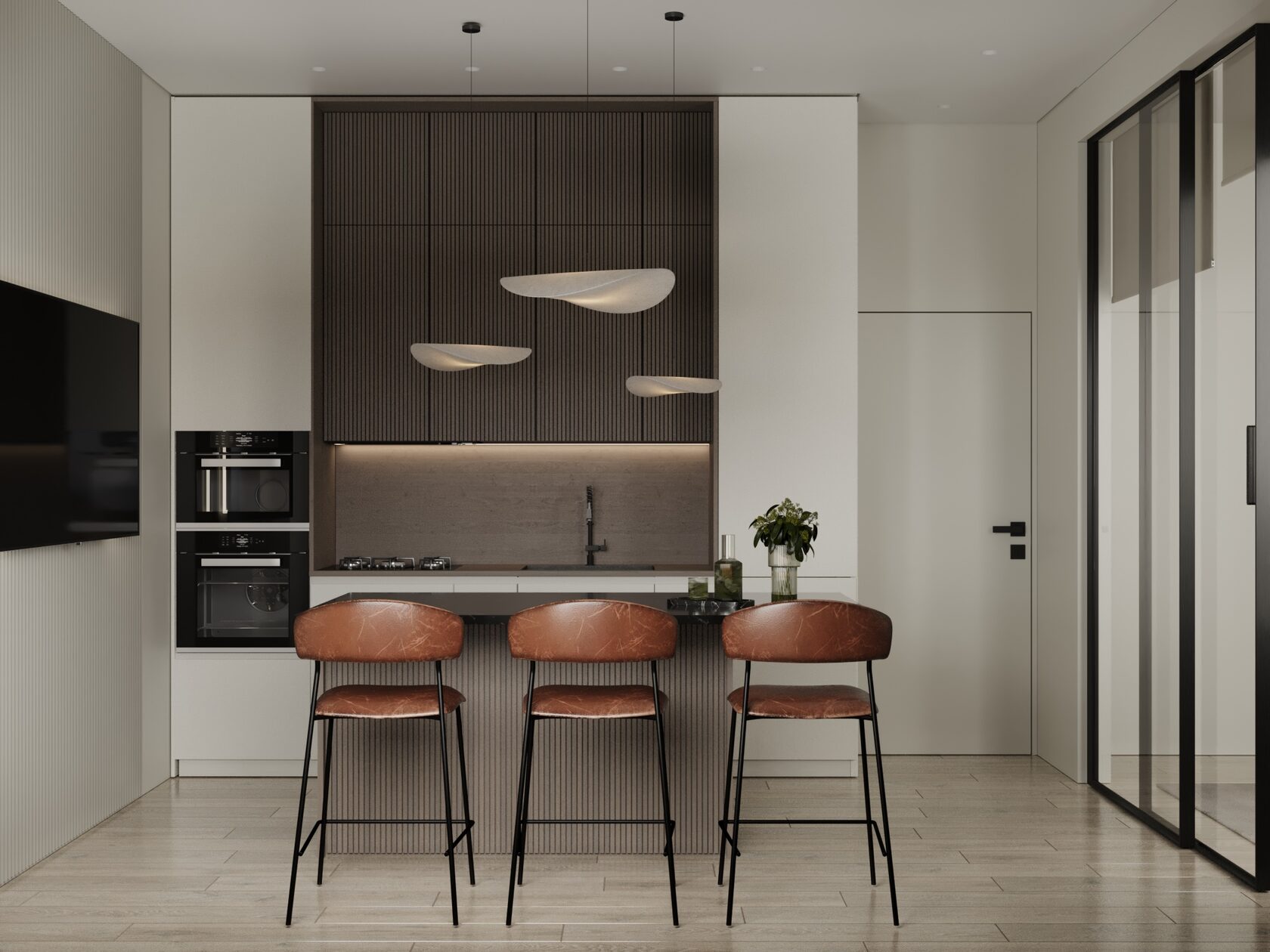 Luxurious interior in modern style for apartments and villas in Dubai