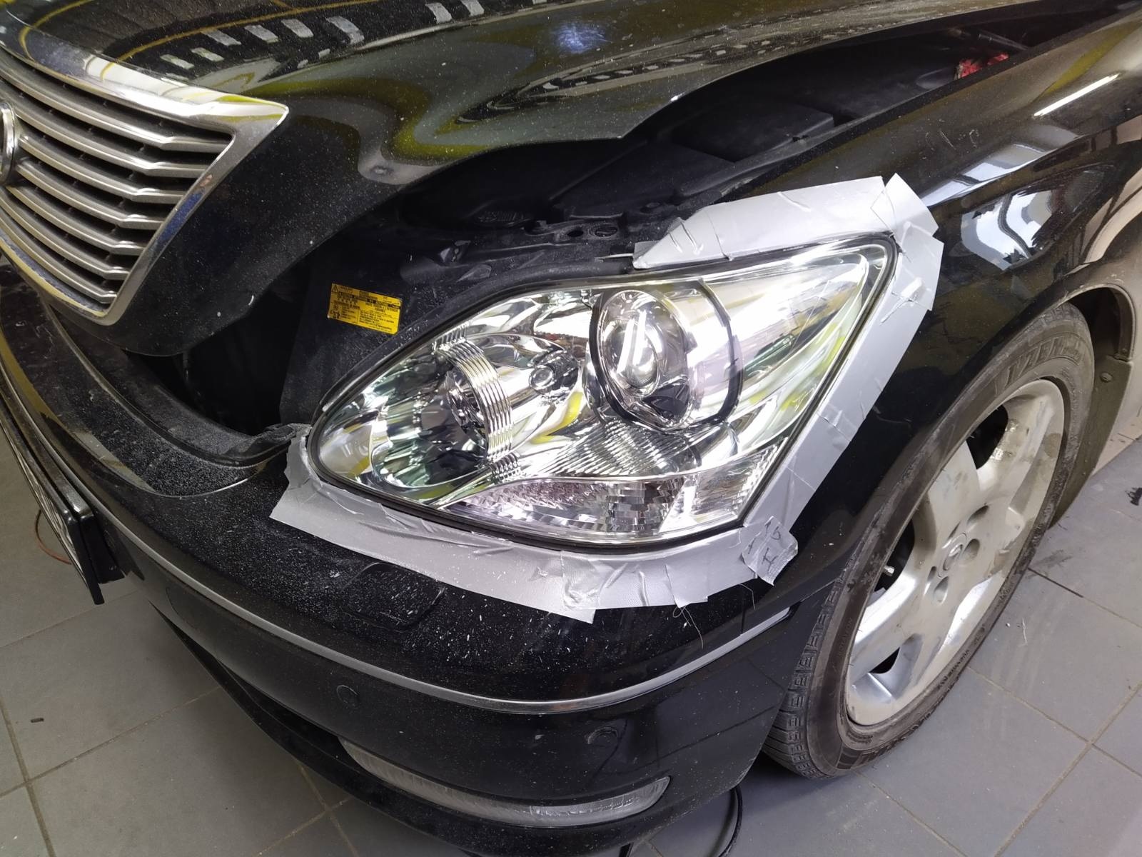 Полировка и бронирование фар в Феодосии