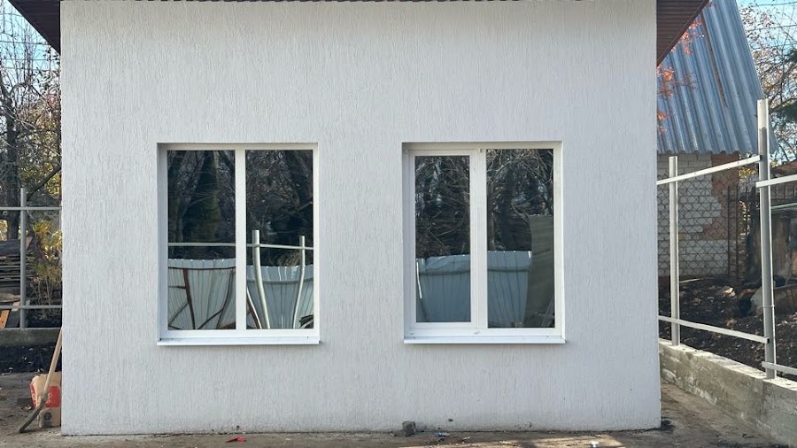 Остекление банного комплекса, Kömmerling 70, Самара, ул. Демократическая — фото 4