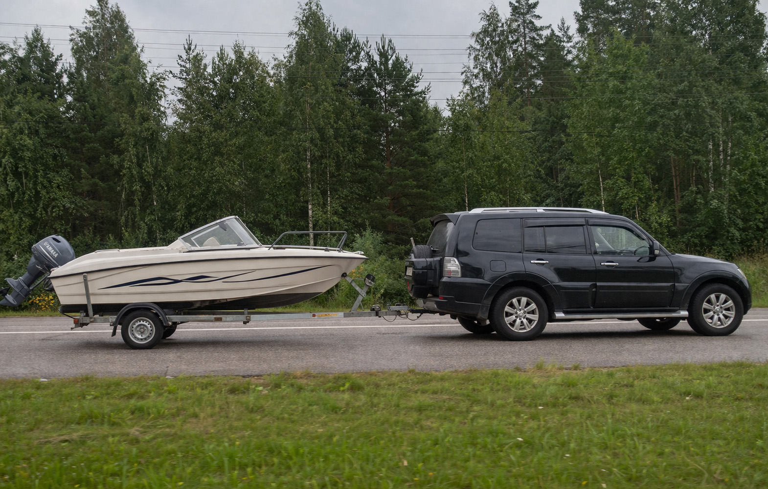 Перевозка или тентованный прицеп