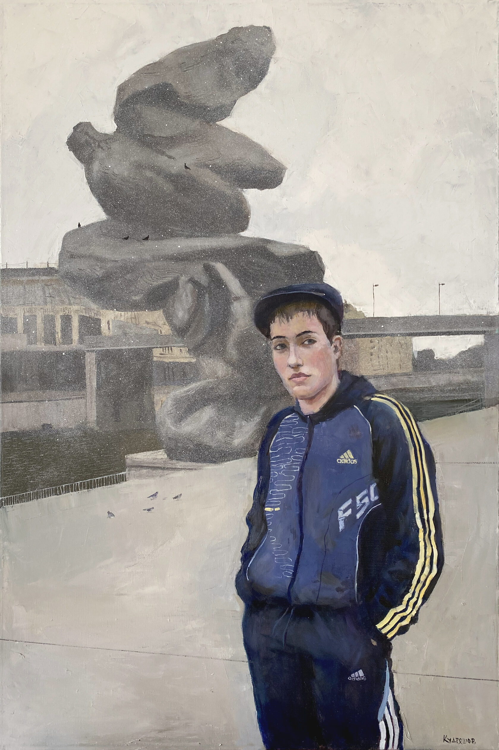 Картина «Пацан и вечность»