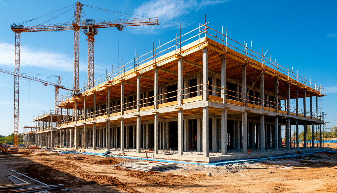 Строительство монтаж зданий сооружений