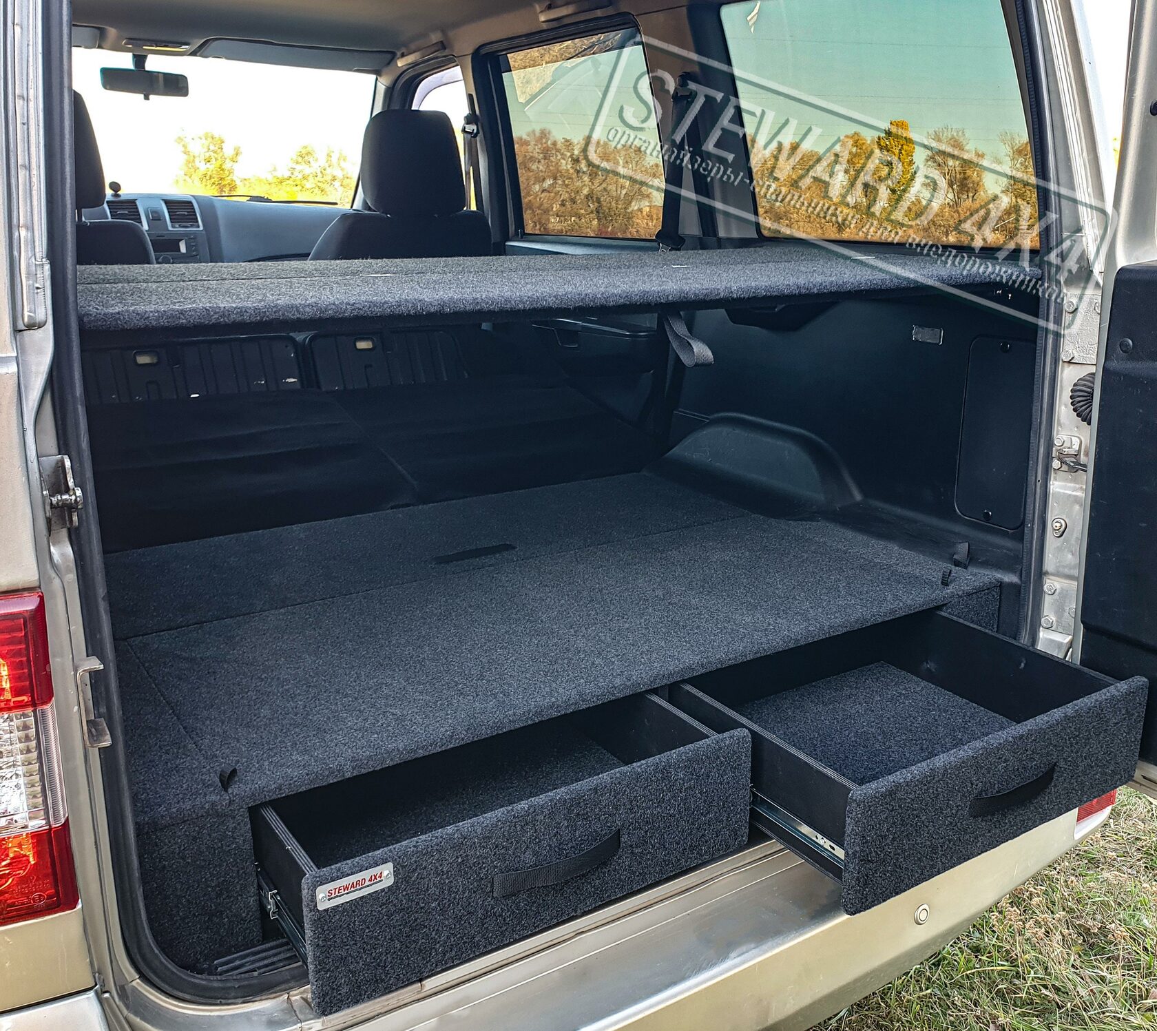 Полка в багажник уаз патриот размеры - 94 фото