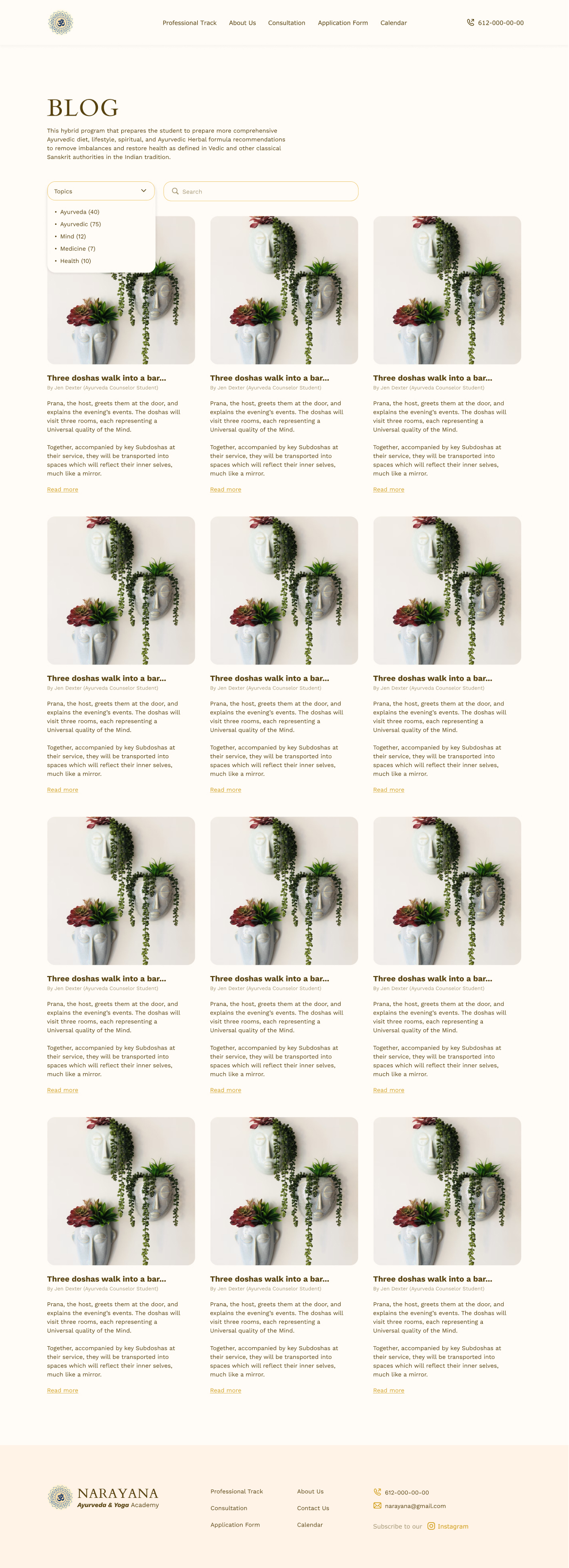 Ayurveda & Yoga Academy "Narayana"