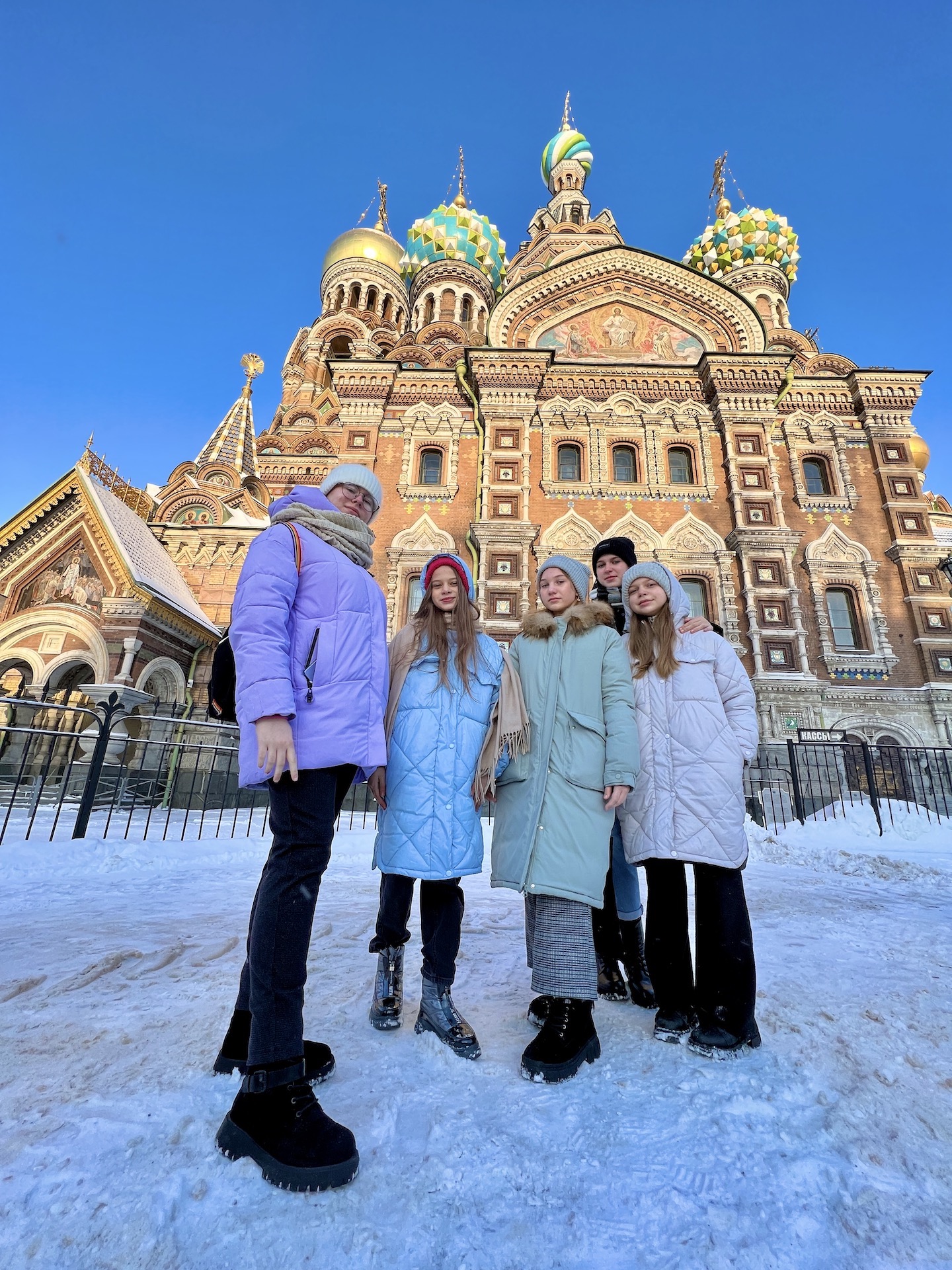 Куда сходить с ребенком зимой в спб