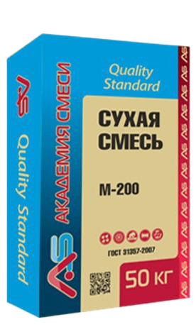 Сухая смесь AS «Quality Standard» М-200 монтажно-кладочная