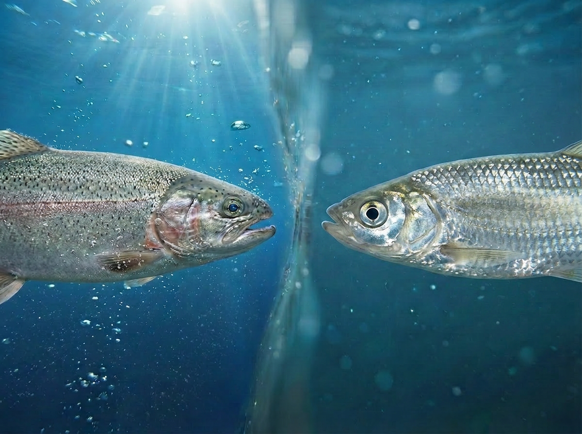 Свежая охлажденная радужная форель MY FISH (МАЙ ФИШ) или уклейка — разница, которую чувствуешь сразу.
