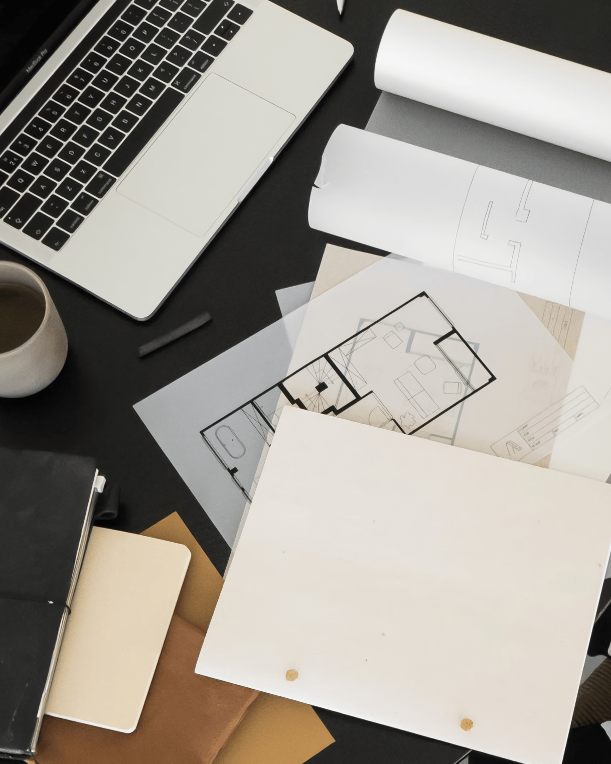 Стол дизайнера: процесс разработки чертежей для дизайн-проекта