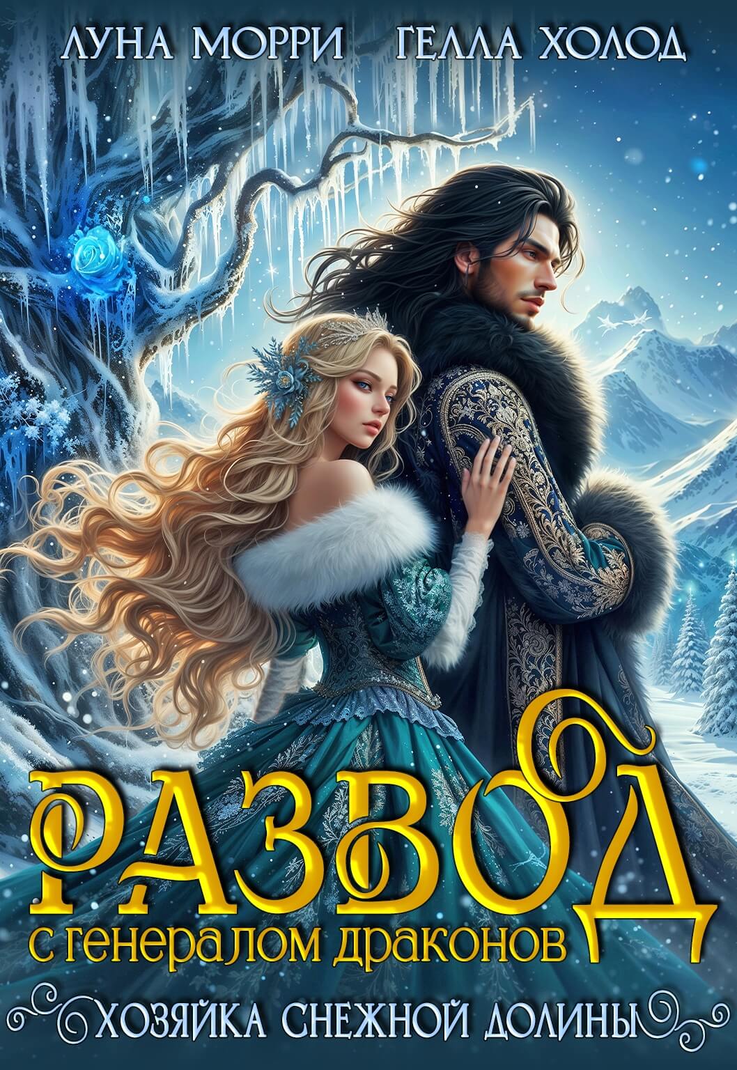 «Развод с генералом драконов. Хозяйка Снежной долины», Гелла Холод и Луна Морри