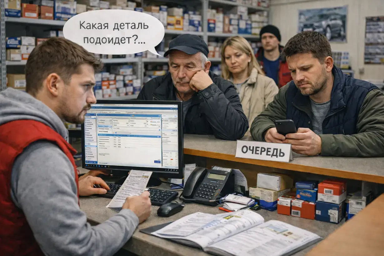 Нехватка компетентных продавцов в магазине