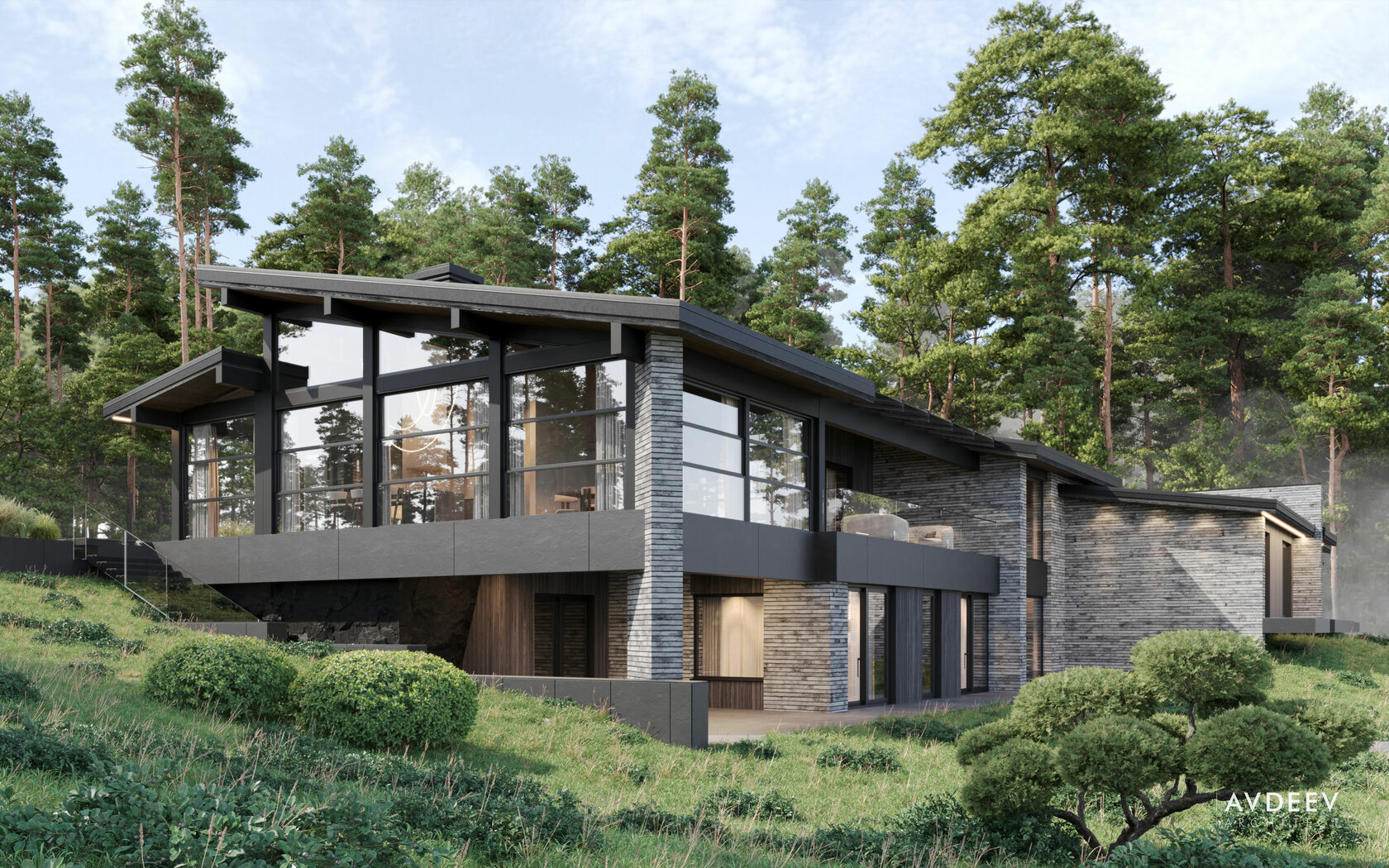 Дом на озере