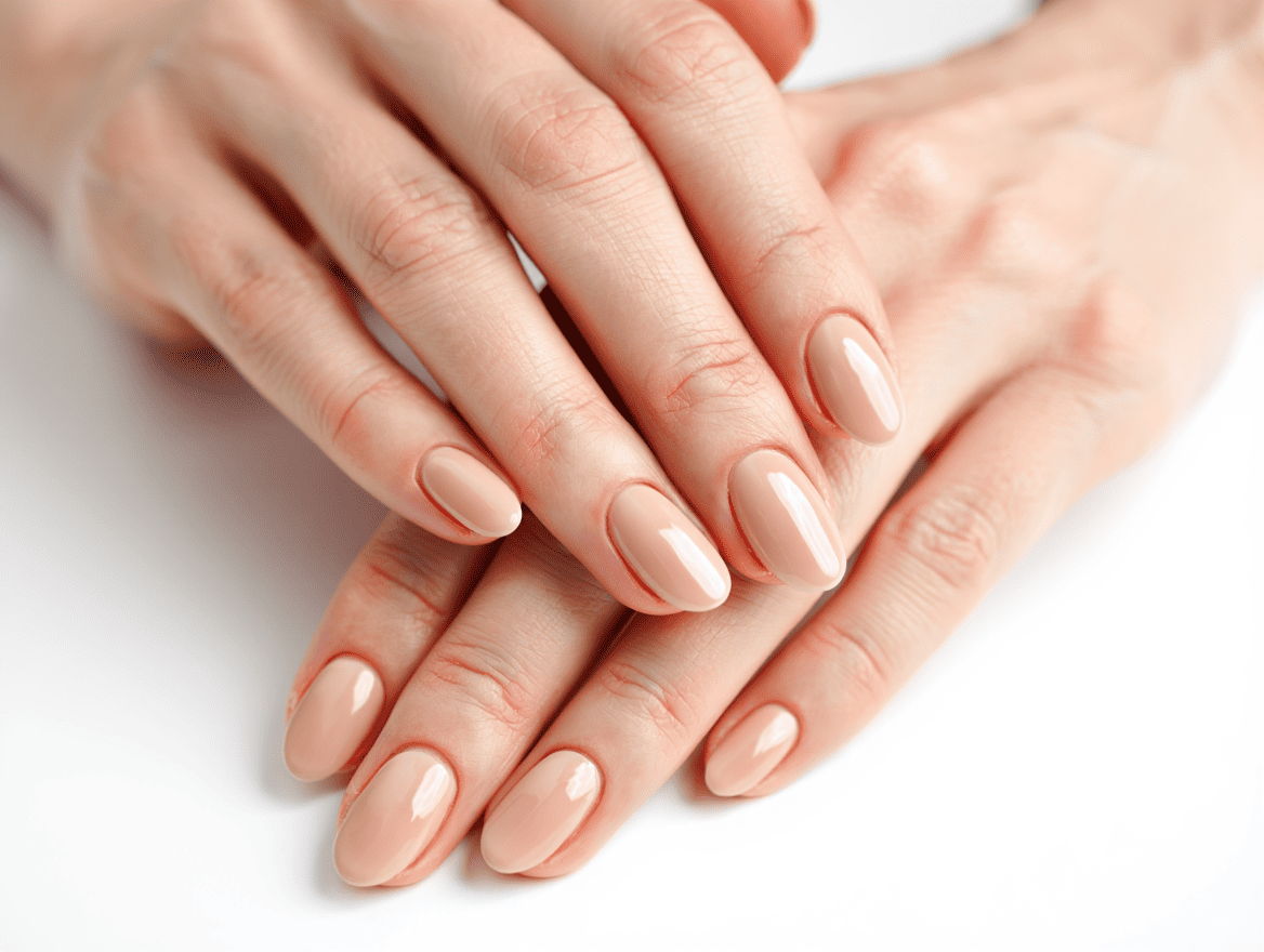 Овальная форма ногтей