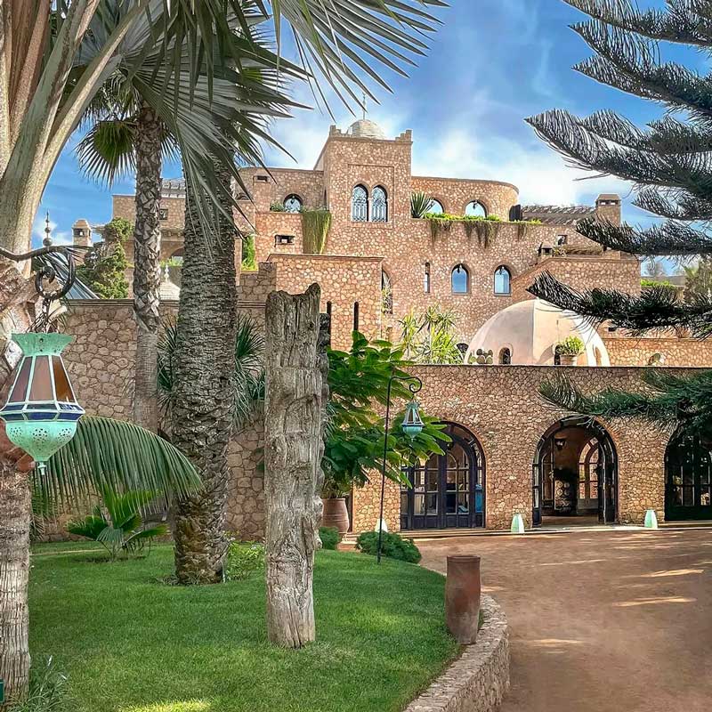 На фото: лучшие отели Марокко - бутик отель La Sultana в Уалидии