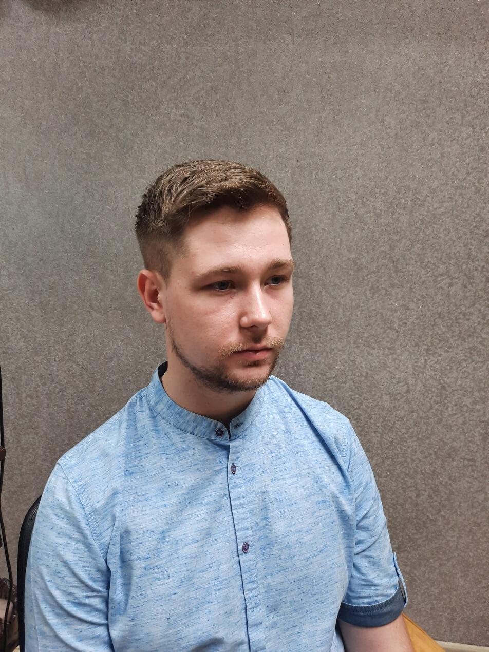 модельная стрижка мужская