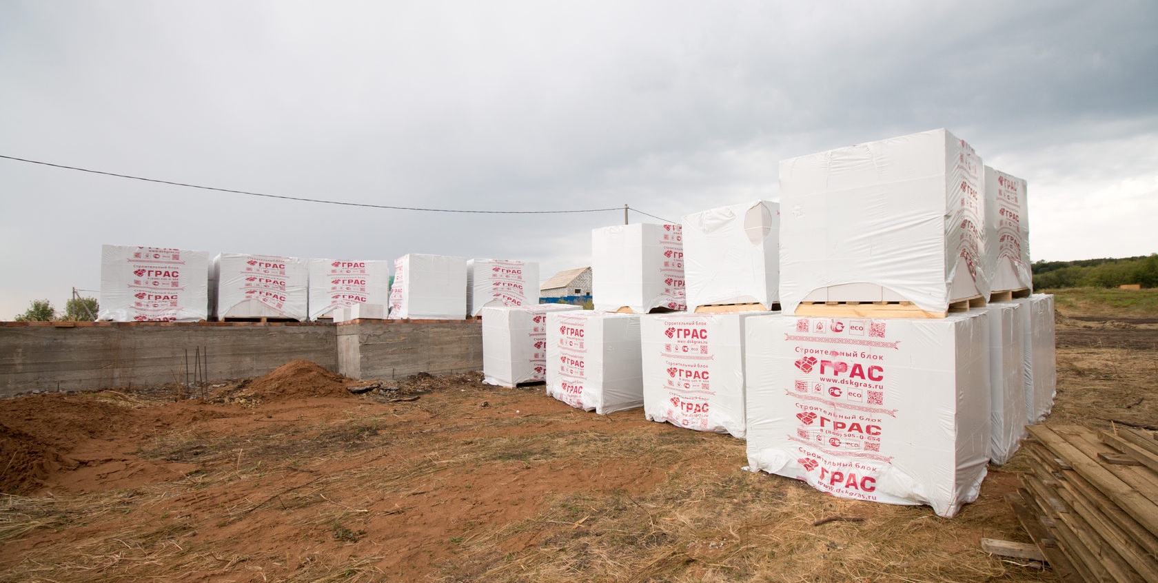 Купить газобетон ГРАС в Самаре — цена на газобетонные блоки ГРАС