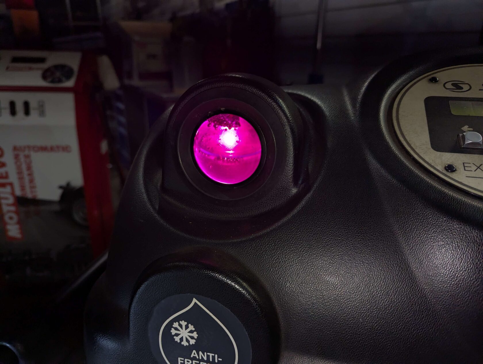 Результат замены охлаждающей жидкости на Киа Сид