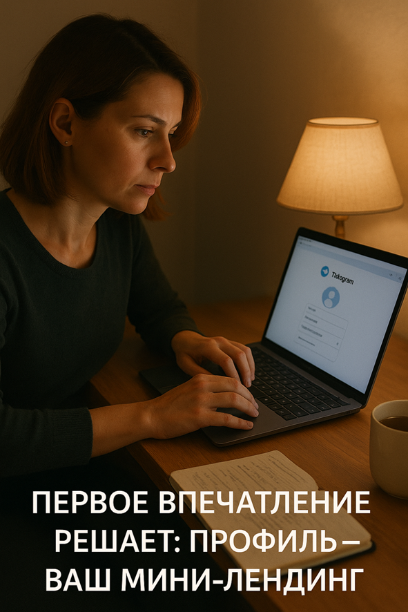 Как оформить профиль психолога в Telegram: гайд по созданию первого впечатления