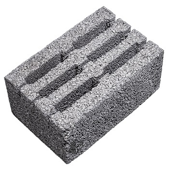 Керамзитобетонный стеновой блок 25 см