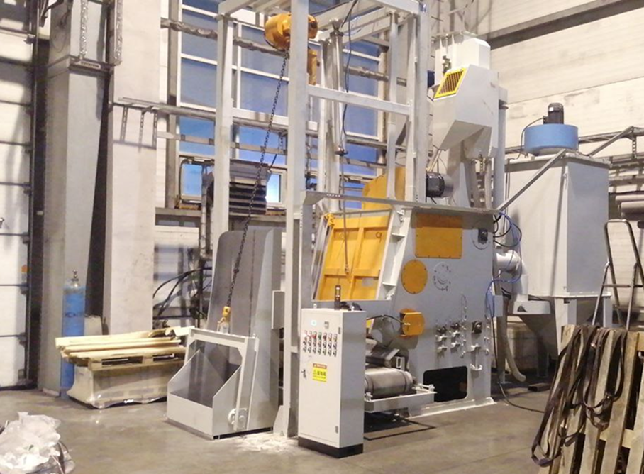 Барабанный дробемет QR3210 с системой автоматической загрузки и выгрузки