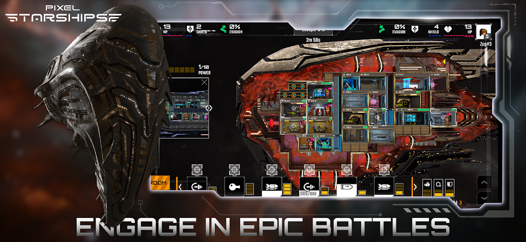 Pixel Starships 2 underrated starship building space game for mobile
