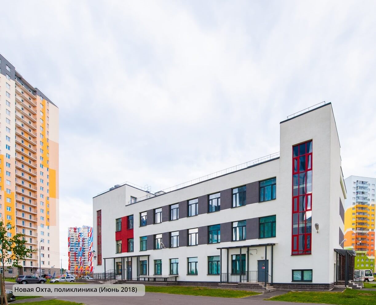 новая охта жилой комплекс санкт петербург