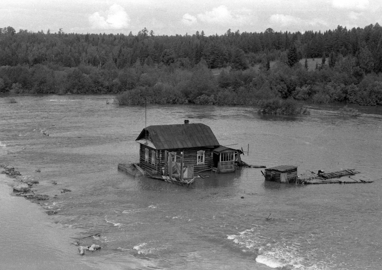 Киселевское водохранилище прорыв плотины в 1993
