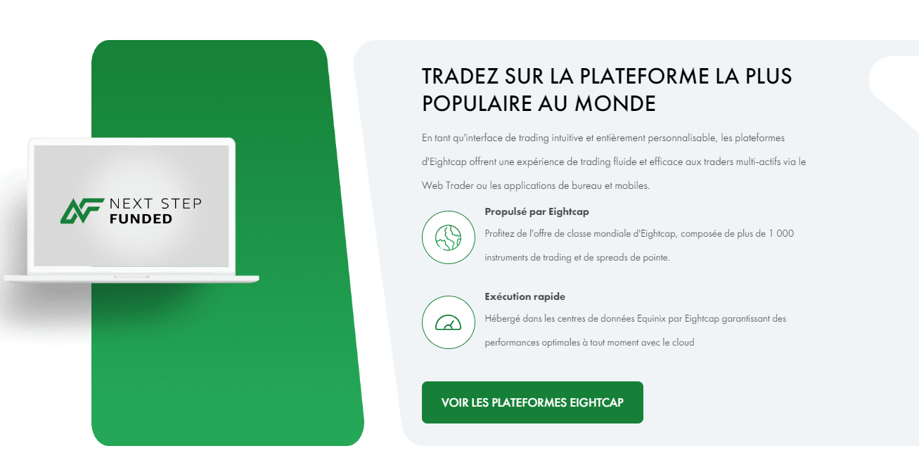 Next Step Funded 2025 : Gagner jusqu'à 90% de bénéfices