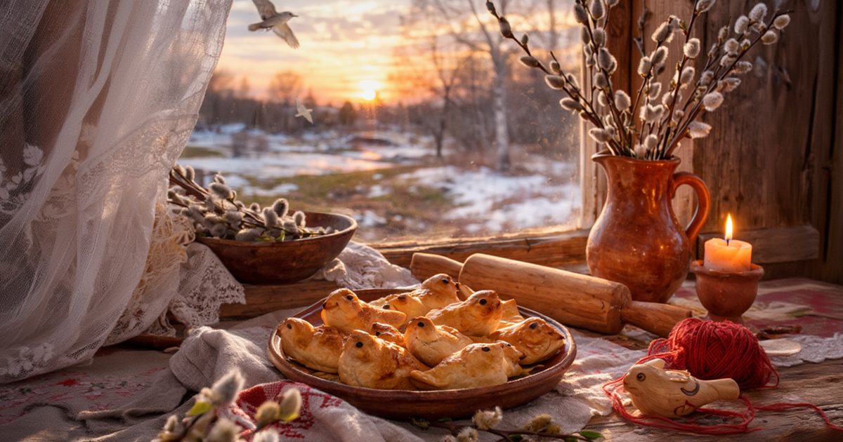 Весеннее равноденствие у славян: жаворонки из теста, верба и ранняя весна