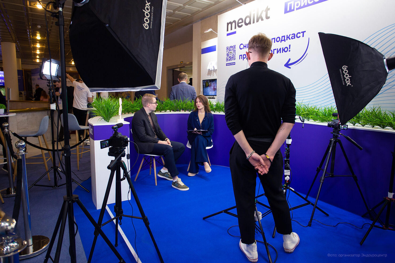 Интервью на стенде Medikt