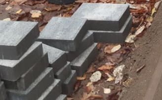 Демонтаж тротуарной плитки