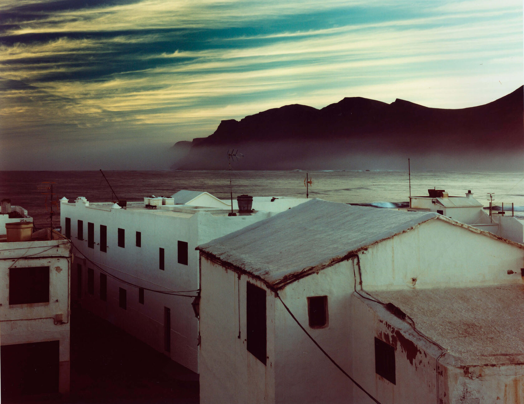 Caleta de Famara 2. Lanzarote. 2010. Color Negative 4×5 inch.