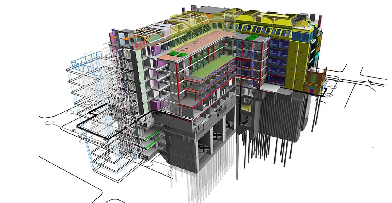 Цифровая модель здания BIM