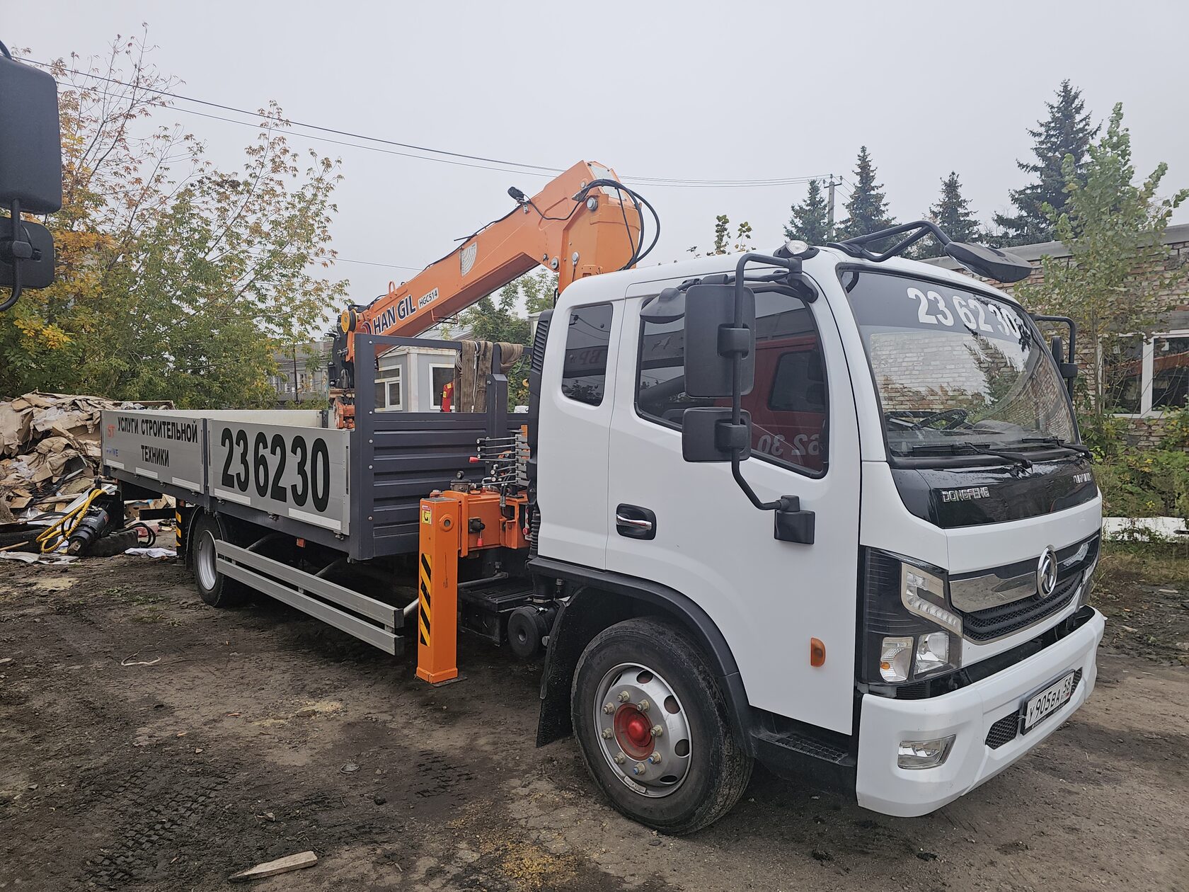 Колёсный манипулятор Dongfeng