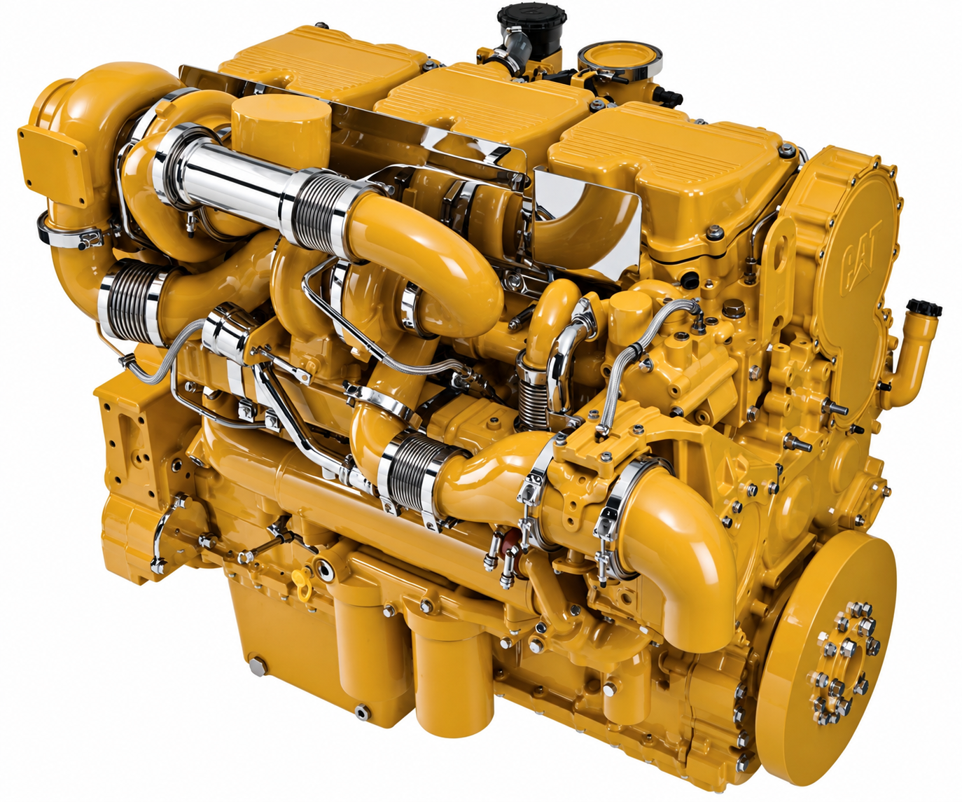 Дизельный двигатель Caterpillar C18