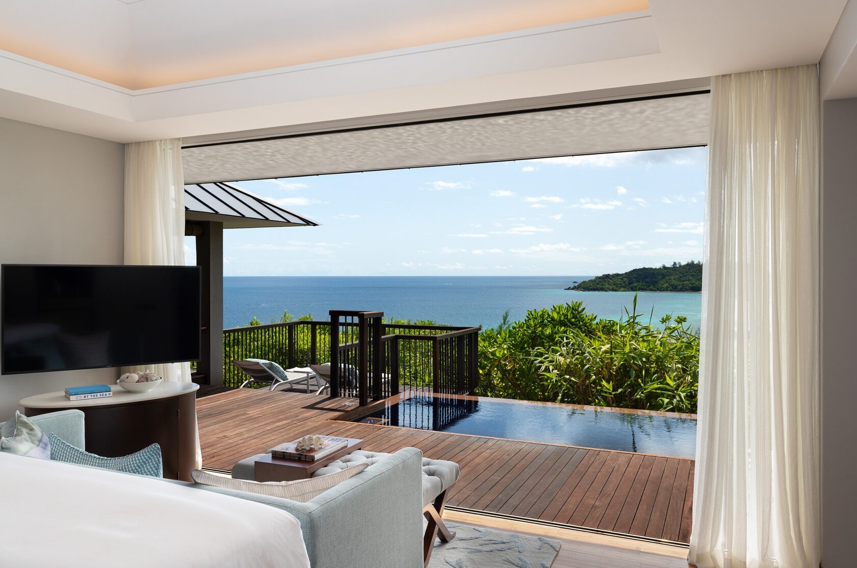 Ocean View Pool Villa Raffles Seychelles