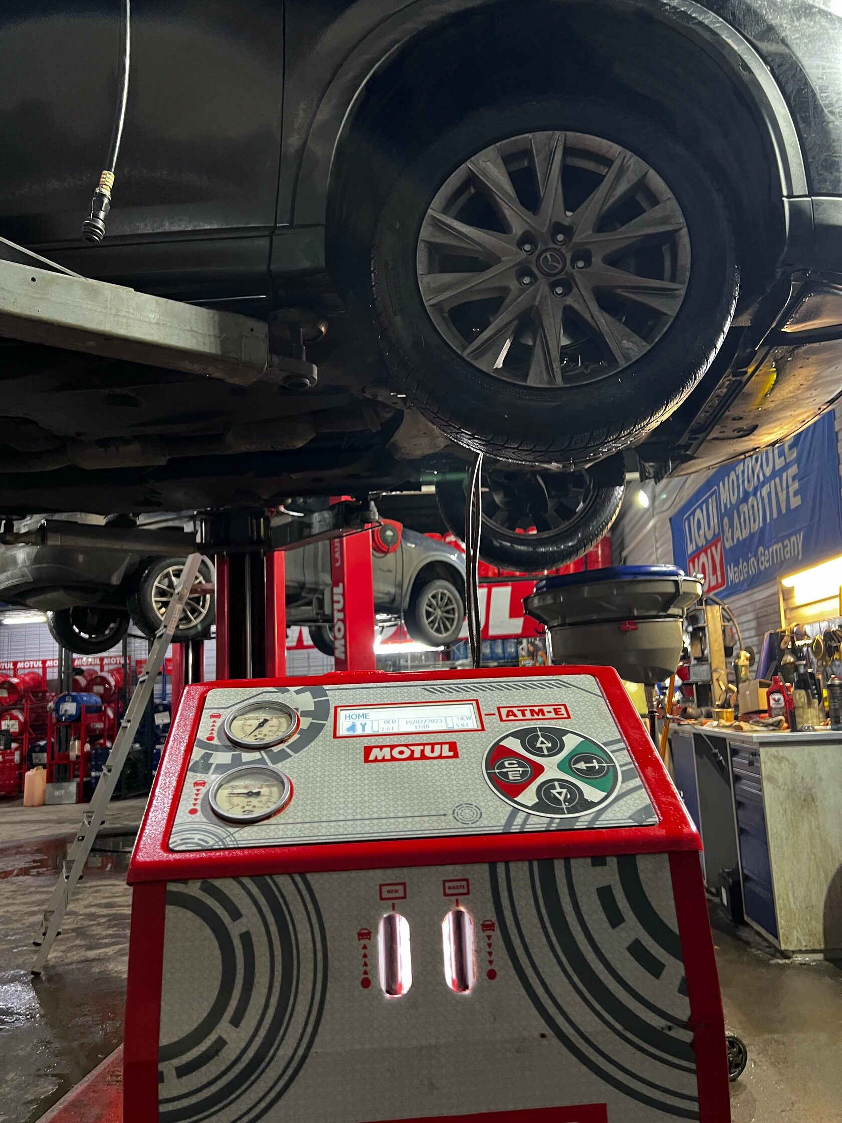 Состояние старого масла АКПП Mazda