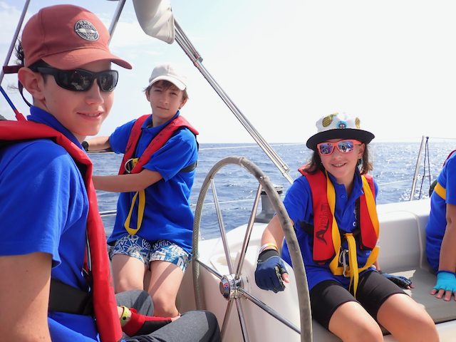 Морской лагерь на Корфу 2021