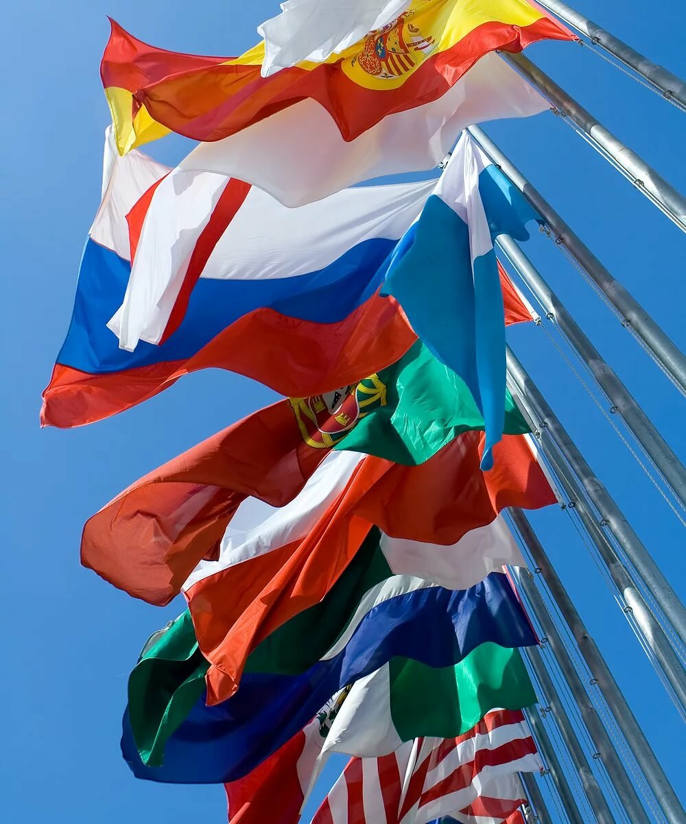 Флаги в фотографии