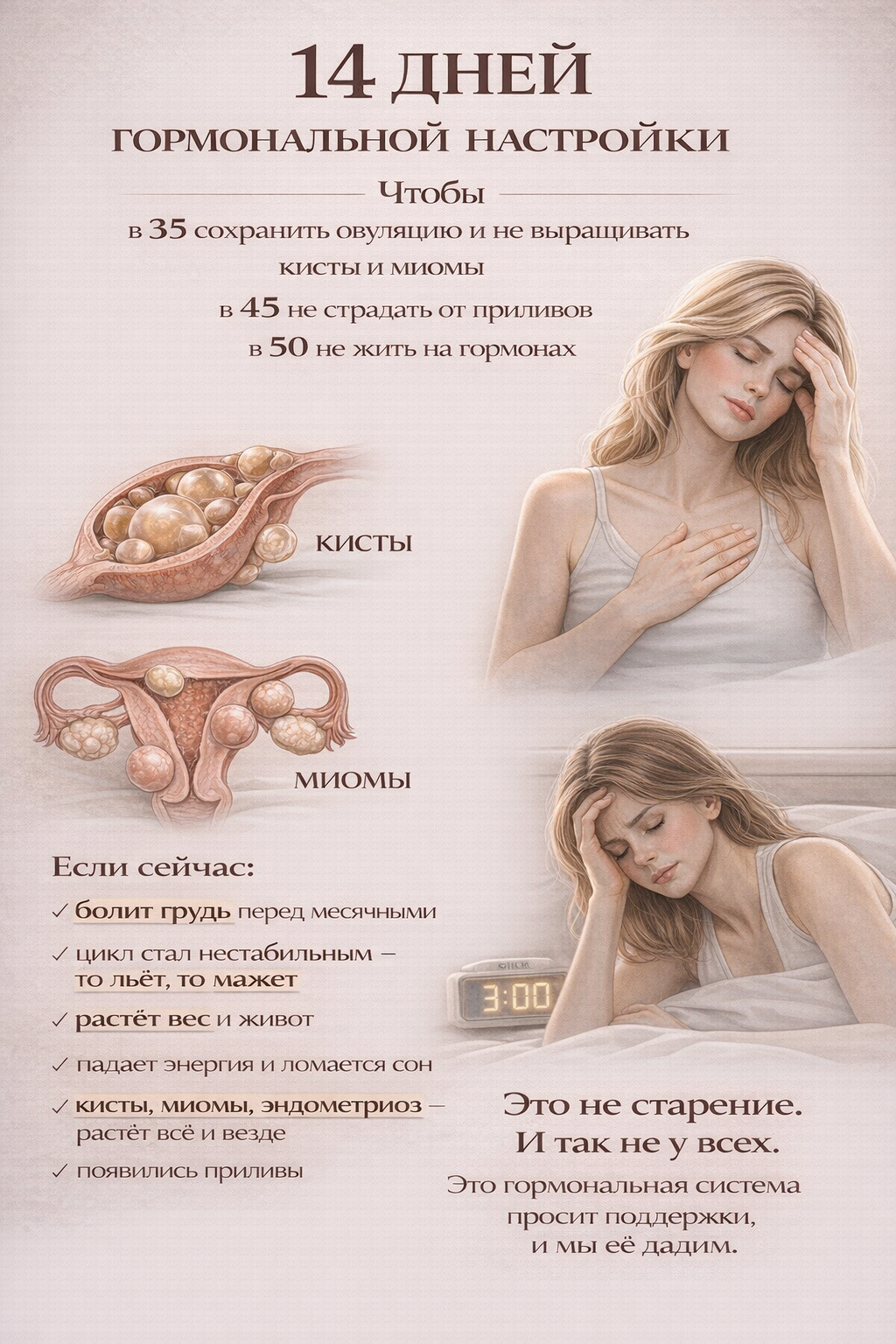 14 дней гормональной настройки
