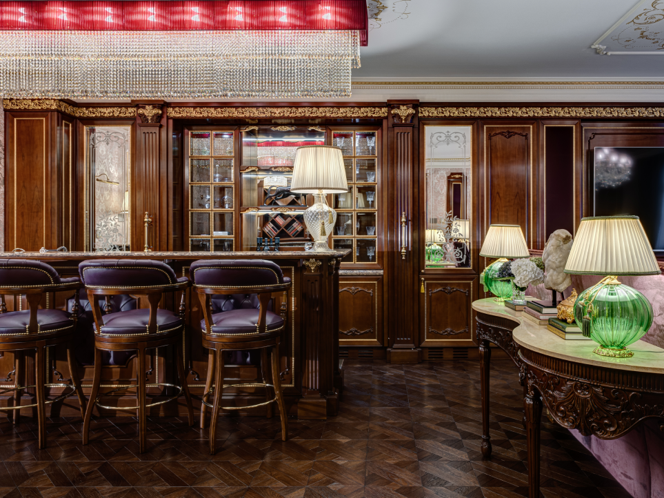 Интерьеры в классическом стиле от архитектурного бюро SIO