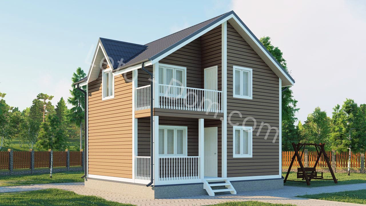 дом из бруса