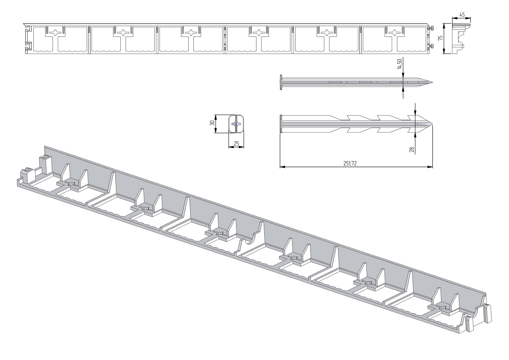 Гибкие бордюры для ландшафтного дизайна