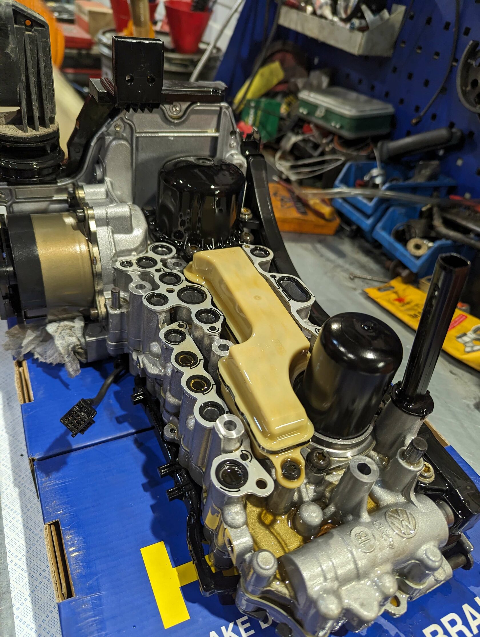 Снятие гидроблока Audi Q5