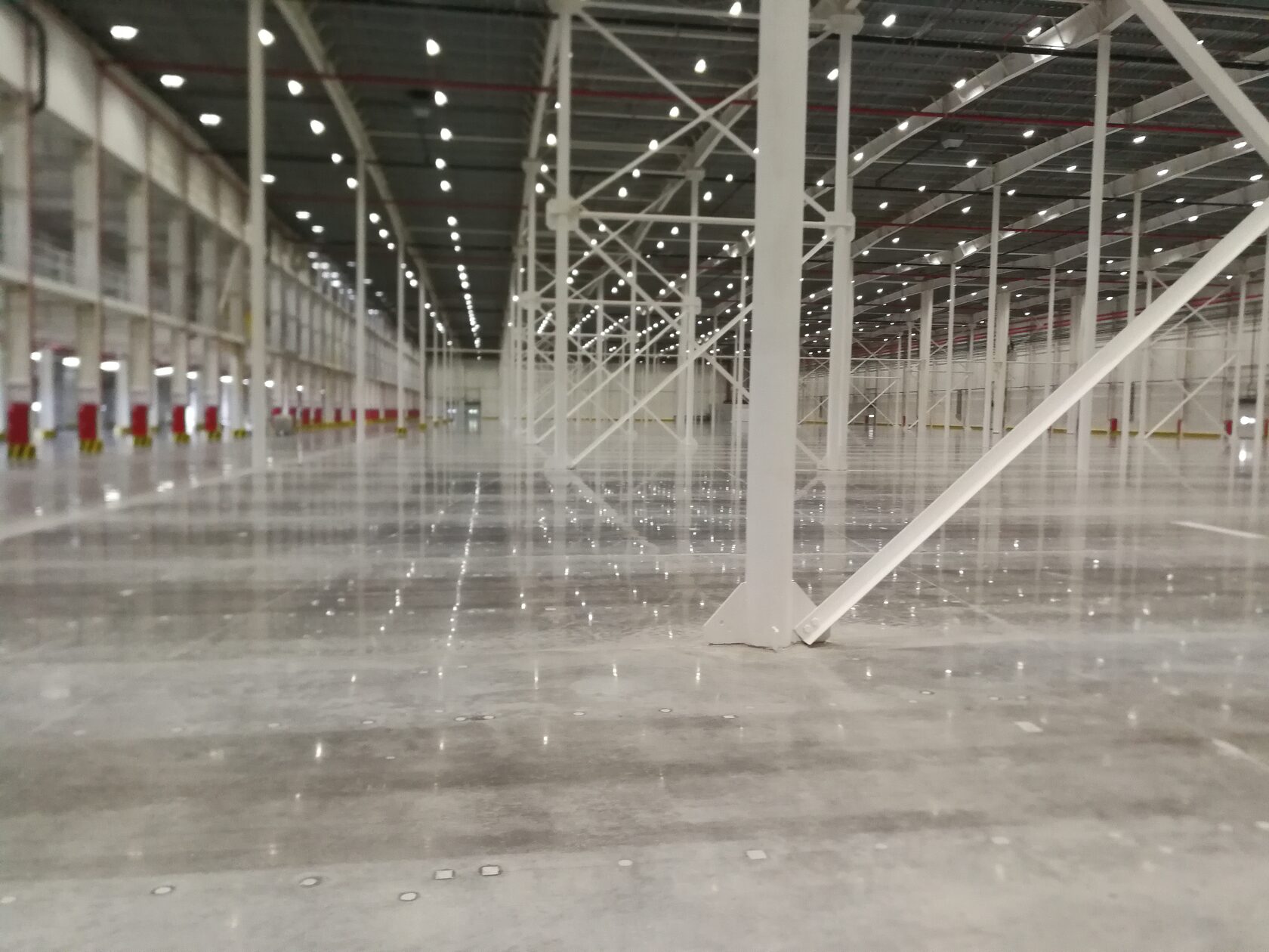 Склад, МО, Крекшино | 46000 м², Полировка топпинговых полов