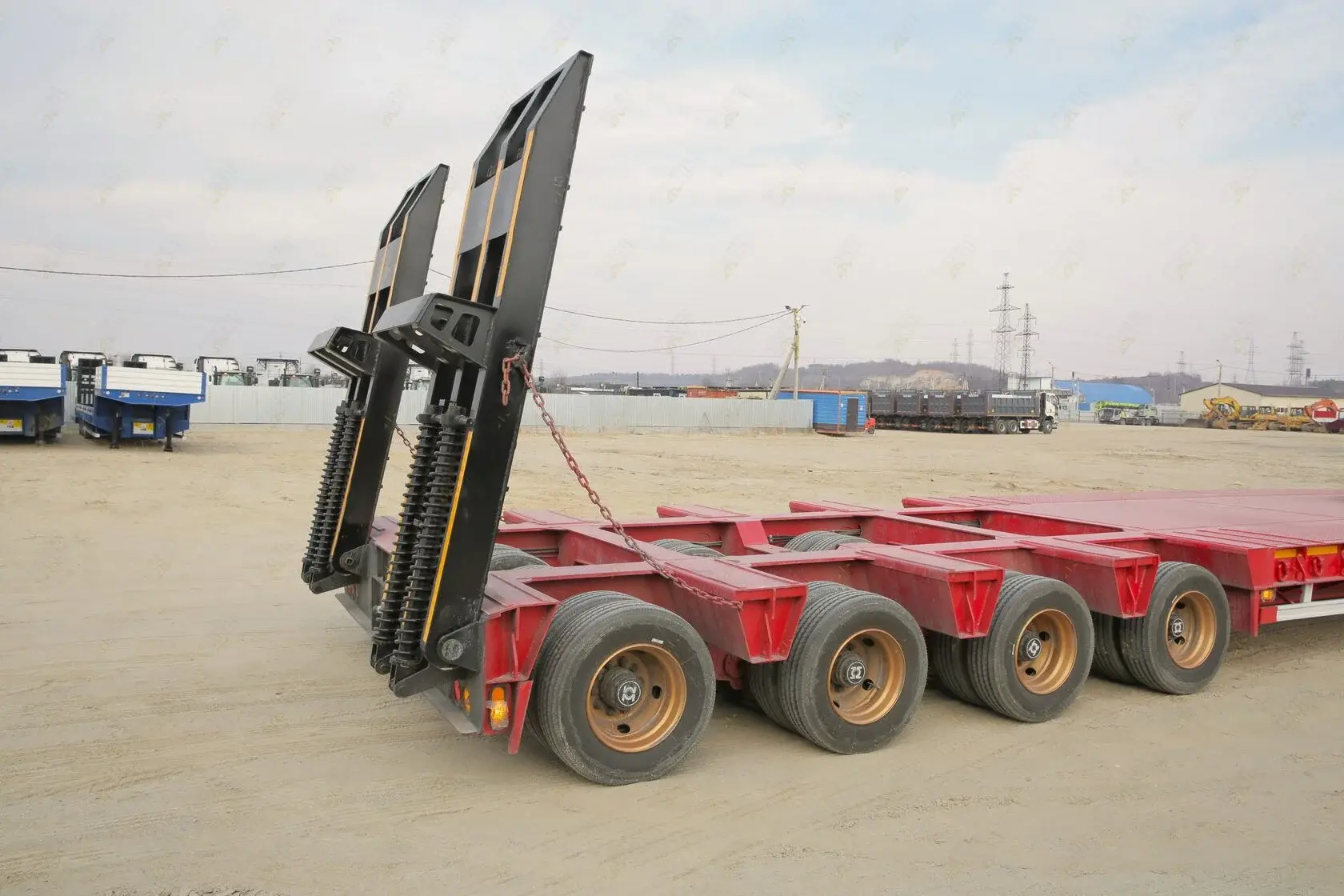 Низкорамный трал (тяжеловоз) TONGYADA CTY9860TDPXZ